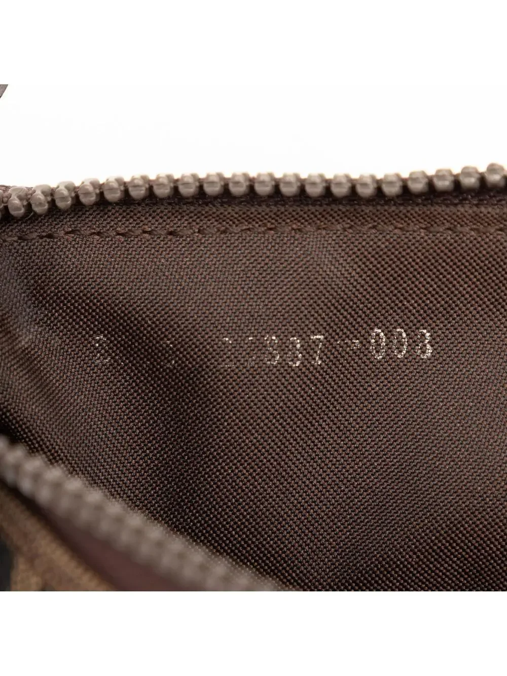 Fendi Zucca Canvas Pouch Pre-Loved #325441F57B
